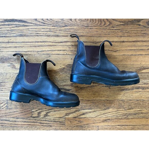 Blundstone Brown Pull Up Chelsea Boots  Women's Size 6.5 - Picture 3 of 11